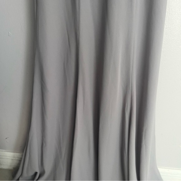 Fame and Partners Gray Cut Out Maxi Dress Size 2 - Picture 6 of 16